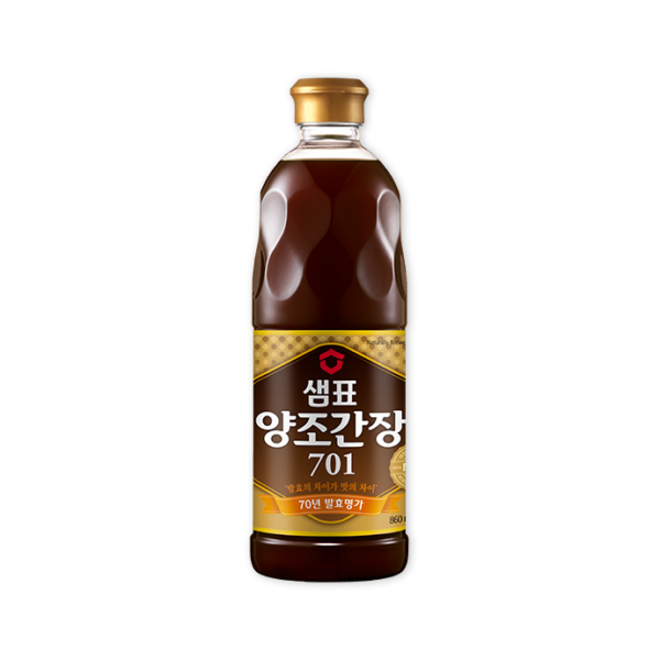韓國食品-[膳府] 釀造醬油701 860ml