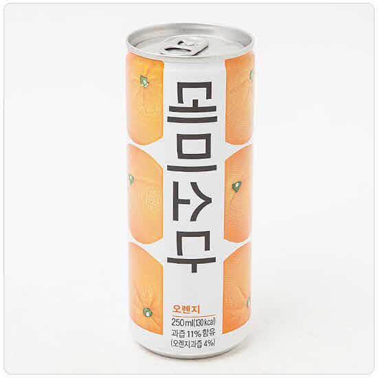 韓國食品-[Dong'a] Demisoda[Orange] 250ml