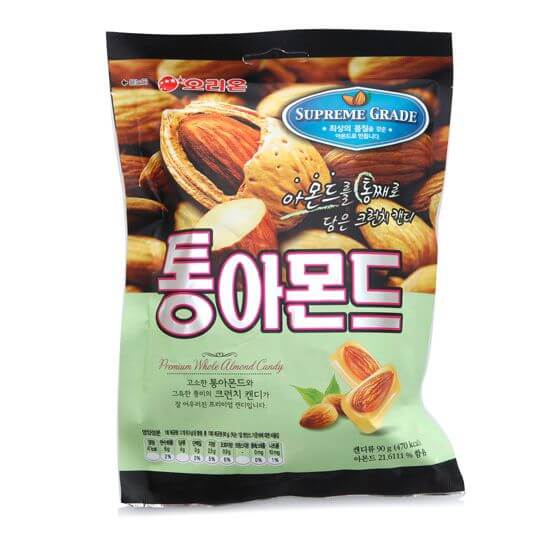 韓國食品-[好麗友] 杏仁糖 90g