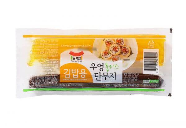 韓國食品-[一家] 醃牛旁蘿蔔 250g