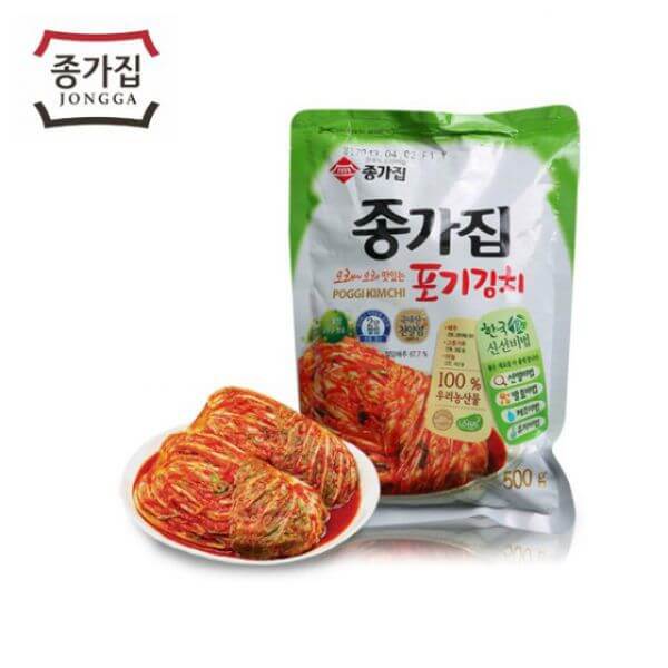 韓國食品-[Chongga] Poggi Kimchi 500g