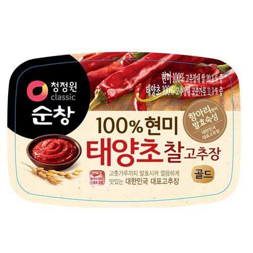 韓國食品-[CJO] Sunchang Hot Pepper Paste 500g
