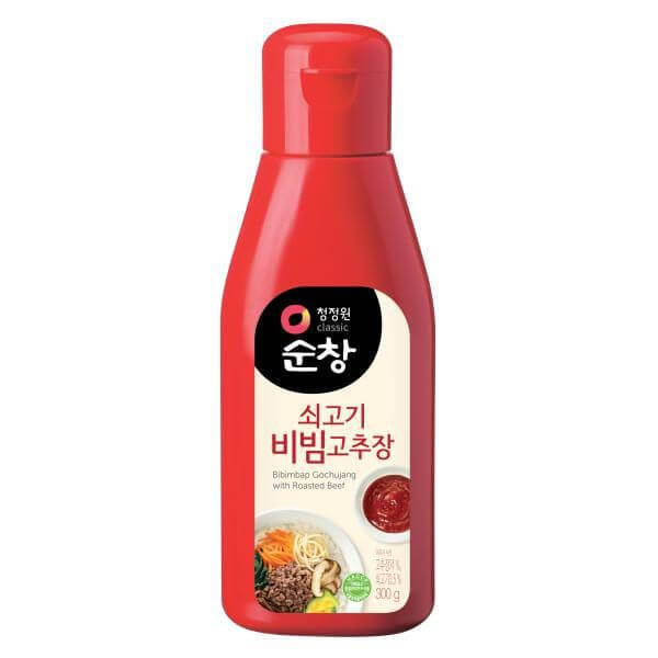 韓國食品-[청정원] 순창 쇠고기 비빔 고추장 300g