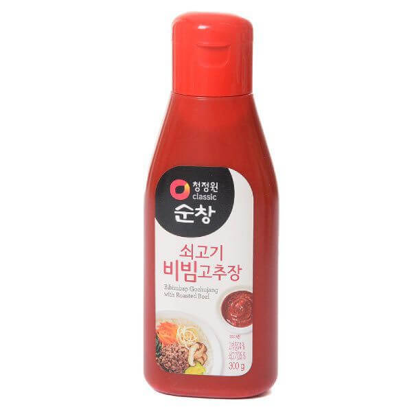 韓國食品-[청정원] 순창 쇠고기 비빔 고추장 300g