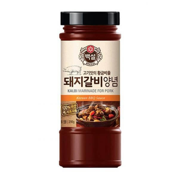 韓國食品-[CJ] 白雪 醃豬排骨醬 290g