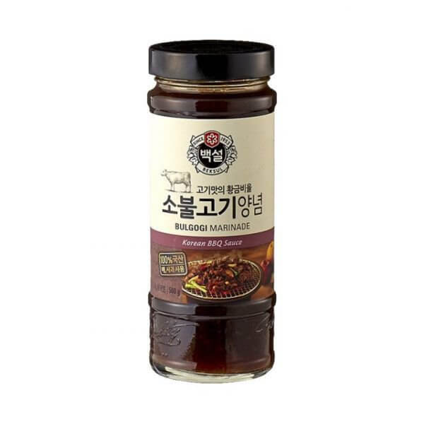 韓國食品-[CJ] Beksul Beef Bulgogi Marinade 500g