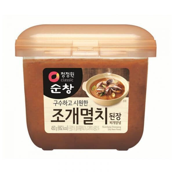 韓國食品-[清淨園] 蛤肉鯷魚湯用麵豉醬 450g