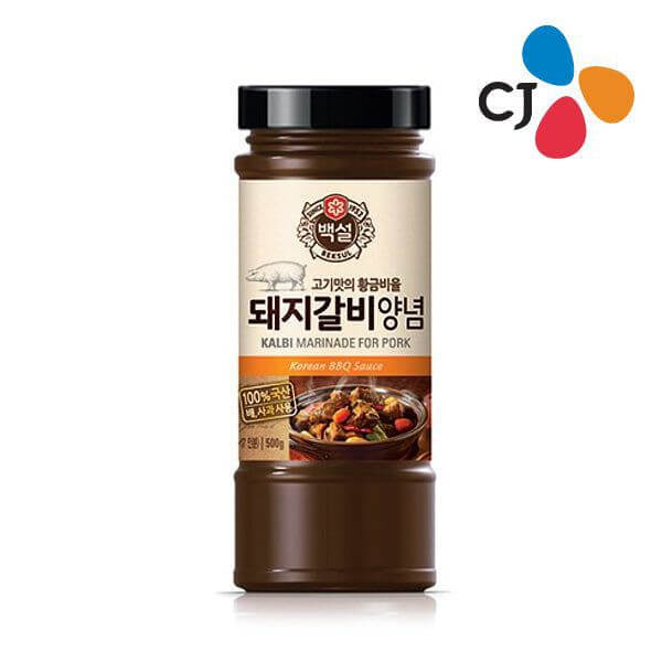 韓國食品-(Expiry Date: 3/5/2024) [CJ] Beksul Kalbi Marinade for Pork 500g
