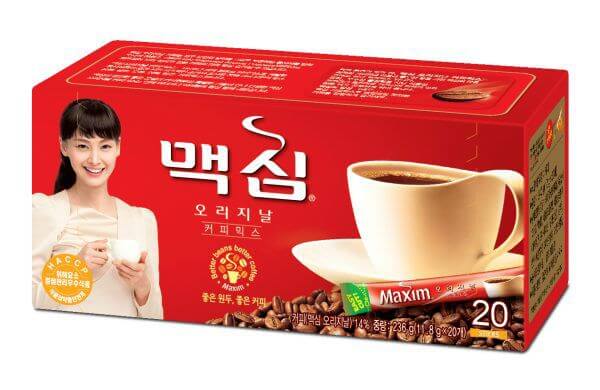 韓國食品-[Maxim] Original Coffee Mix 11.8g*20t