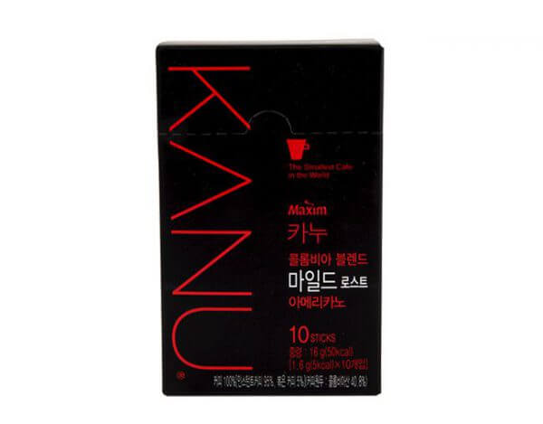 韓國食品-[Maxim] Kanu [Mild Roast Americano] 1.6g*10t (Coffee)