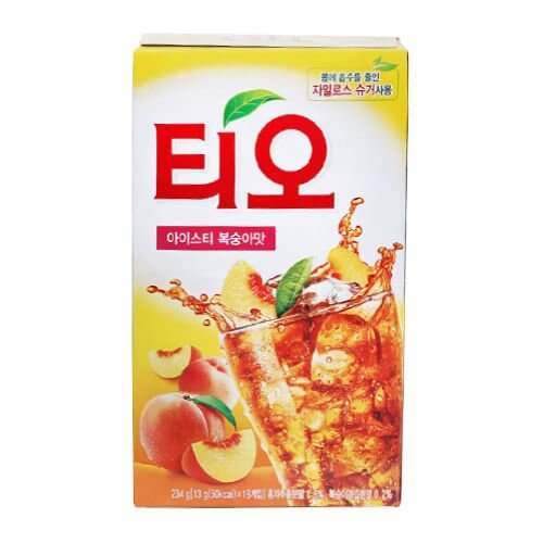 Dongsuh Tio Ice Tea Peach 13g 18t New World E Shop Korean Food