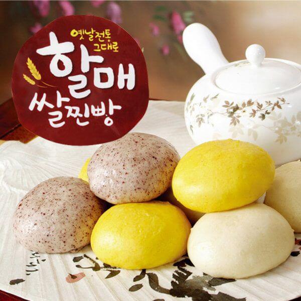 韓國食品-[安鴻食品] 紅豆包[黑米] 500g