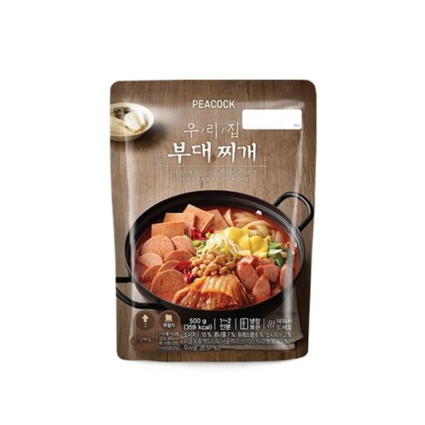 韓國食品-[Peacock] Spicy Sausage Stew 500g