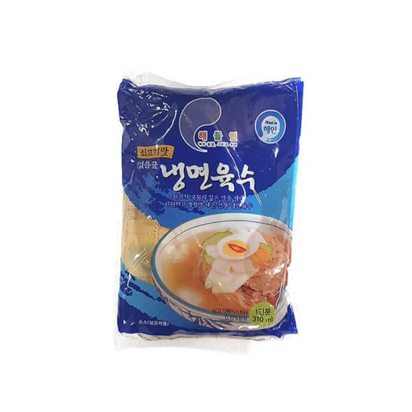 韓國食品-[해인] 냉면육수[소고기맛] 310ml