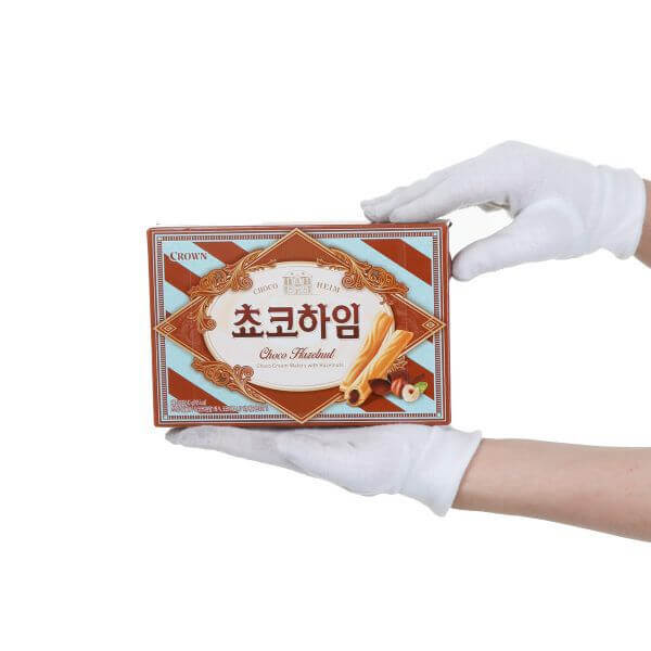 韓國食品-[크라운] 초코하임 142g