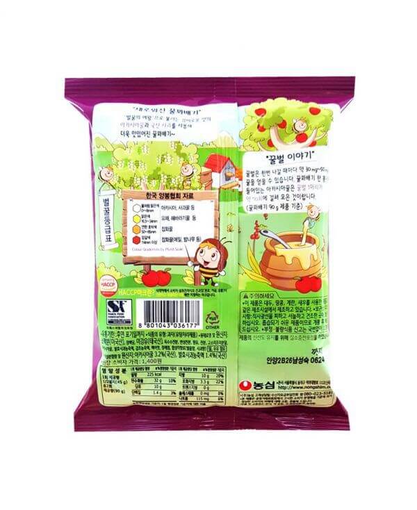 韓國食品-[農心] 蜜糖脆條 90g