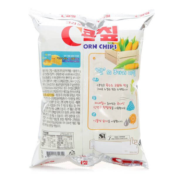 韓國食品-[크라운] 콘칩 70g