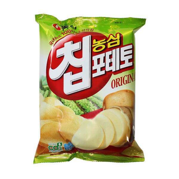 韓國食品-[농심] 칩포테이토 60g