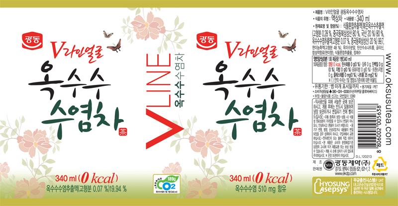 韓國食品-[Kwangdong] Corn Silk Tea 340ml 20EA