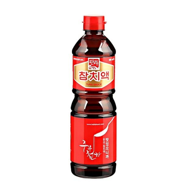 韓國食品-[한라] 참치액 500ml