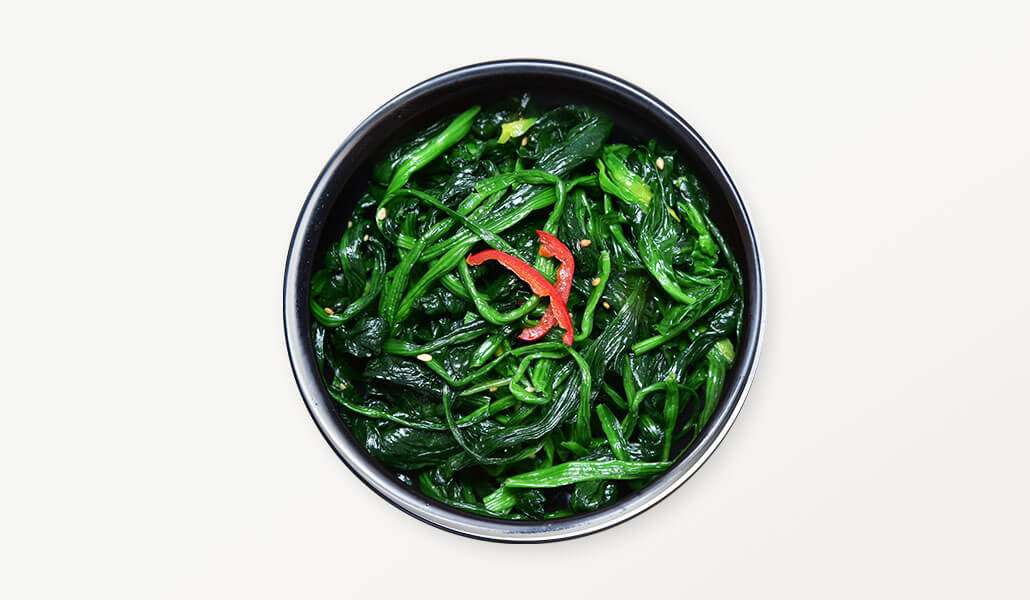 韓國食品-시금치나물
