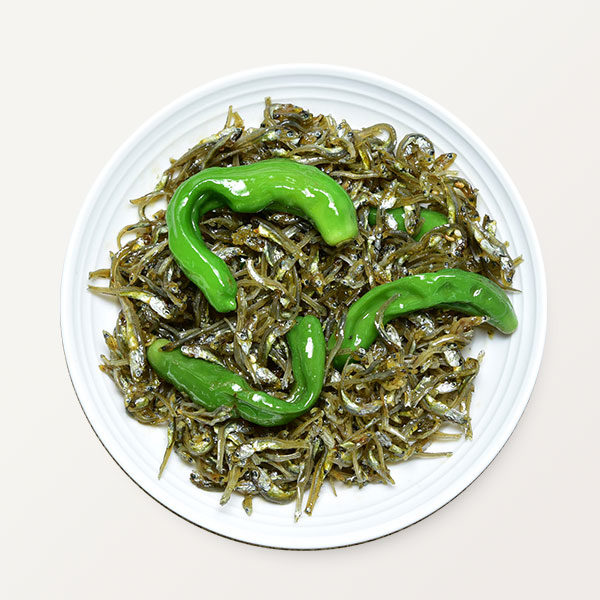 韓國食品-Stir fried anchovies with shishito pepper