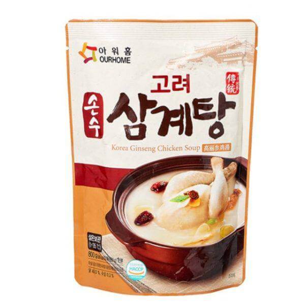 韓國食品-[Ourhome] Korea Ginseng Chicken Soup 800g