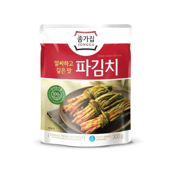 韓國食品-[Jongga] Green Onion Kimchi 300g