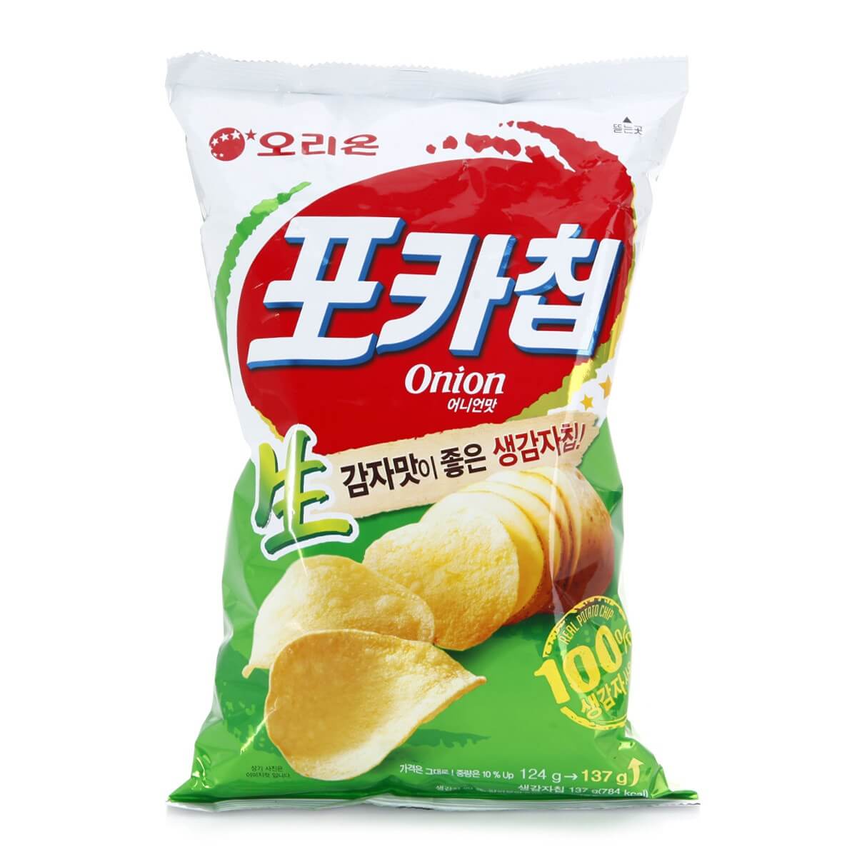 韓國食品-[Orion] Poka Chip[Onion] 60g