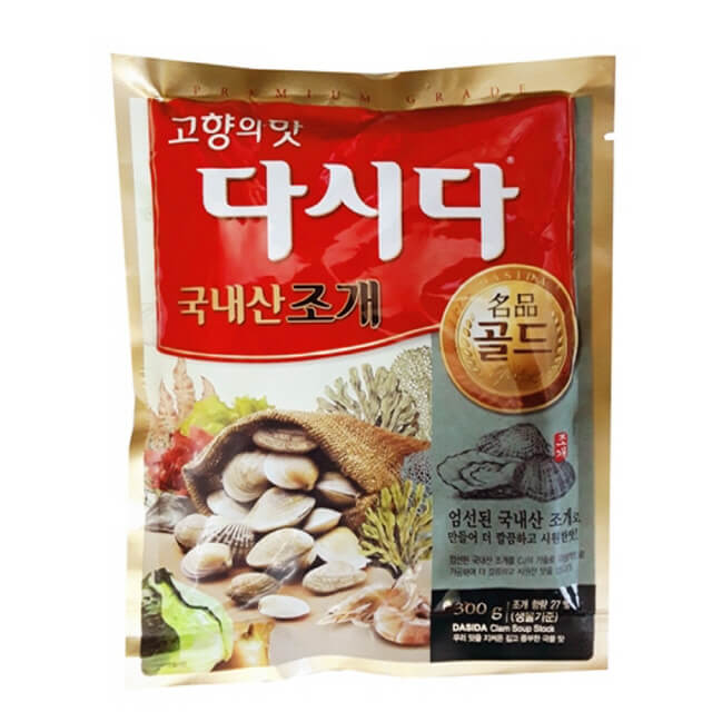 韓國食品-[CJ] Dasida Soup Stock[Clam] 300g