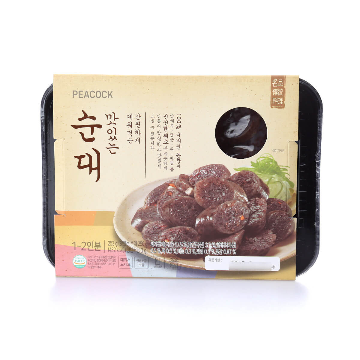 韓國食品-[Peacock] Korean Sausage 250g
