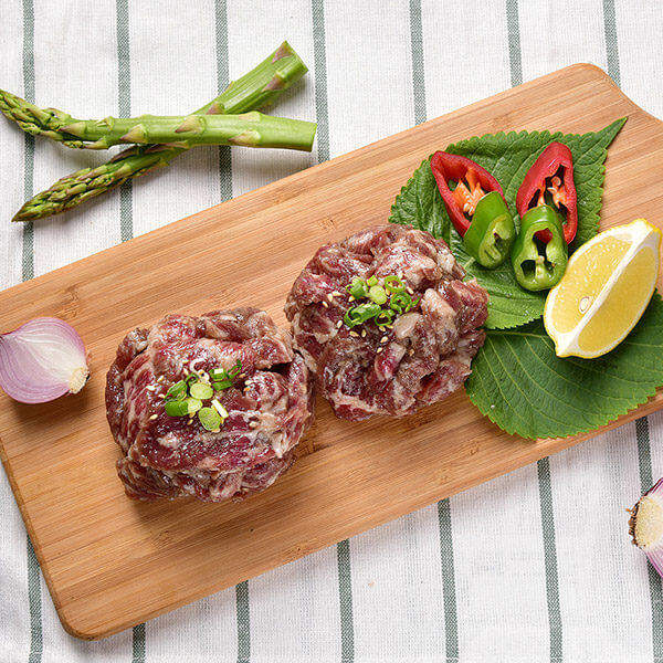 韓國食品-[C&T] Hand-tossed Beef Meatloaf 500g
