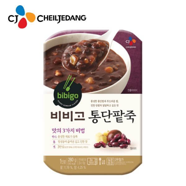 韓國食品-[CJ] 비비고 통단팥죽 280g