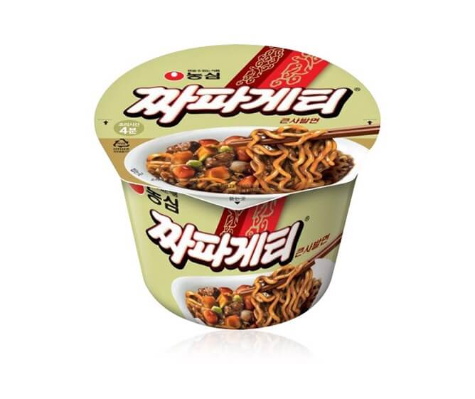 韓國食品-[농심] 짜파게티큰사발 123g