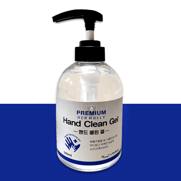 韓國食品-[Hermolly] Hand Clean Gel Ethanol Sanitizer 500ml