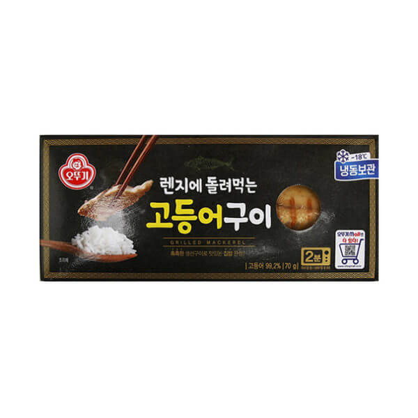 韓國食品-Ottogi Grilled Mackerel 70g
