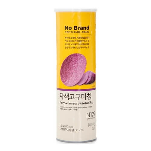 No Brand] Purple Sweet Potato Chip 160g - New World E SHOP_Korean Food