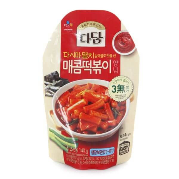 韓國食品-CJ 다담매콤떡볶이양념 140g (냉장)