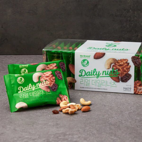 韓國食品-[No Brand] Real Daily Nuts 400g (20g*20)