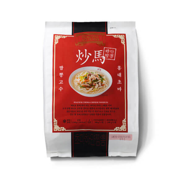 韓國食品-[Peacock] Choma Chinese noodles (less spicy) 1240g
