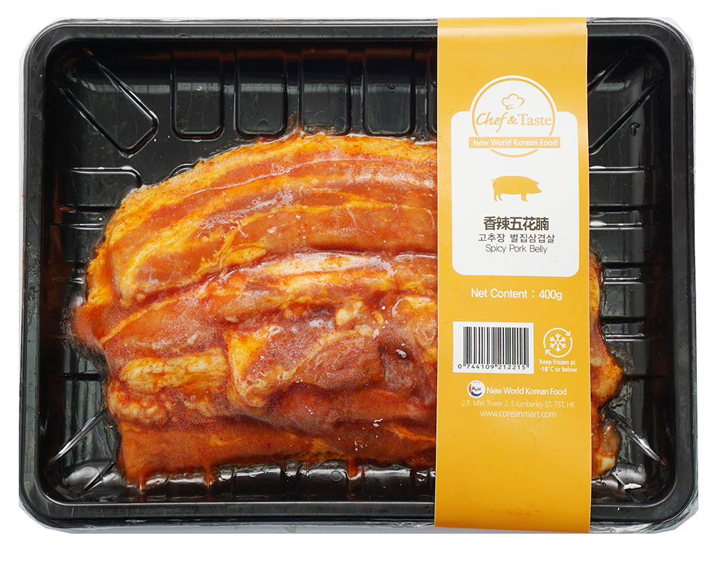 韓國食品-[C&T] Spicy Pork Belly 400g