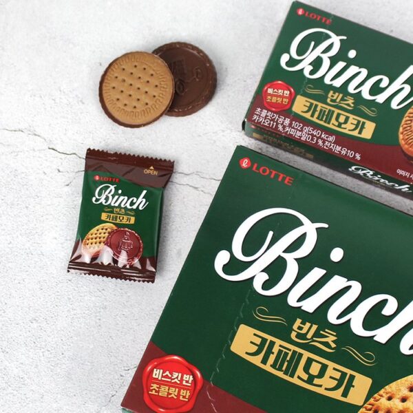韓國食品-[Lotte] Binch (Coffee Mocha) 102g