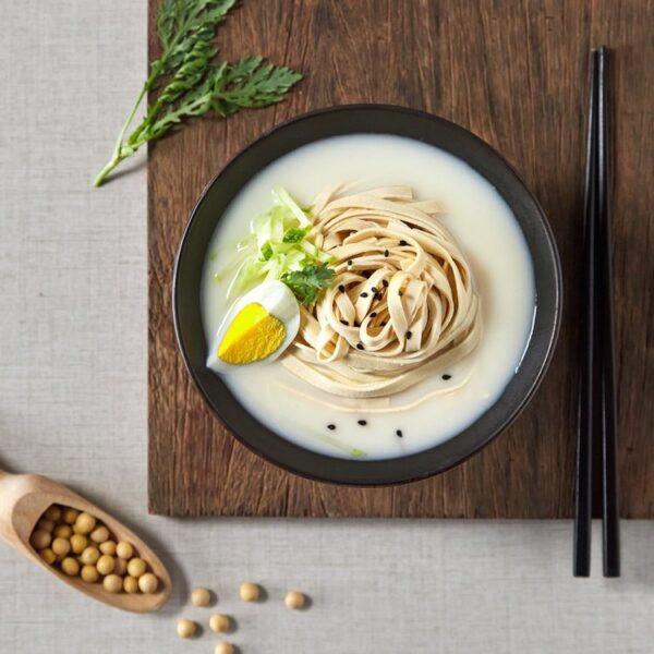 韓國食品-[Pulmuone] Wide Tofu Noodle 100g