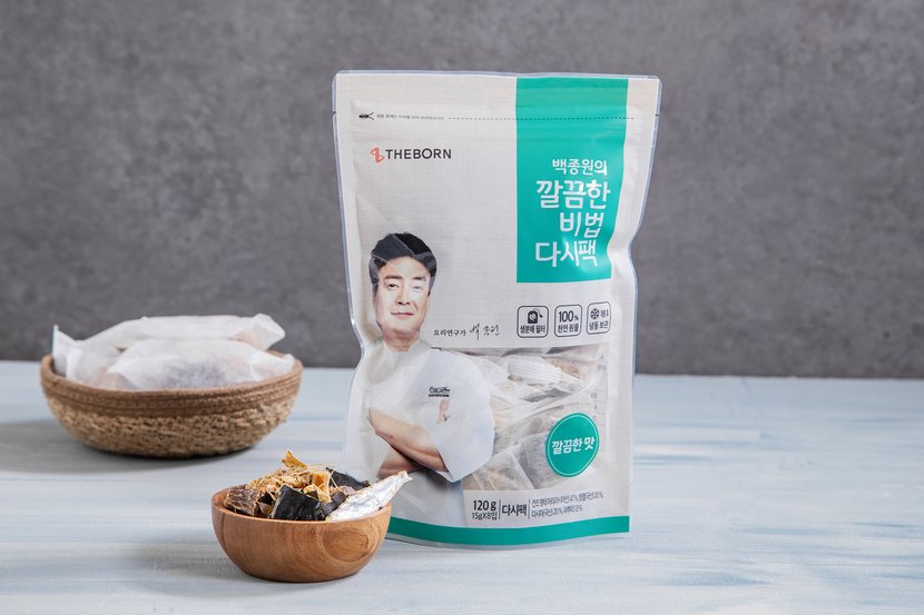 韓國食品-[Theborn] Baek Jong-Won's Original Secret Recipe Soup Pack 120g
