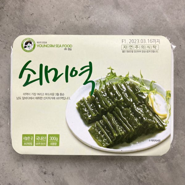 韓國食品-[영심] 쇠미역 300g