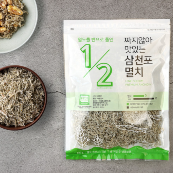 韓國食品-[ChunghaeMyunga] 低鹽三千浦鯷魚 180g
