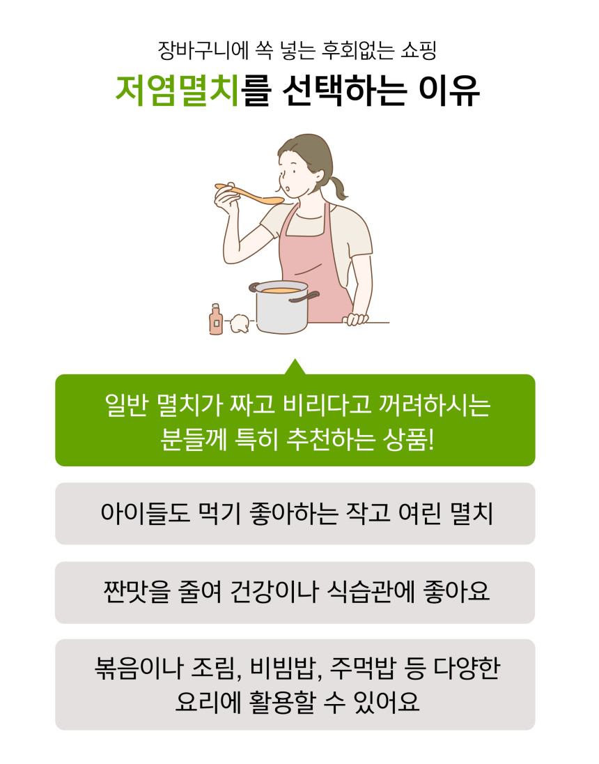 韓國食品-[ChunghaeMyunga] 低鹽三千浦鯷魚 180g
