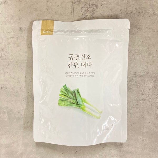 韓國食品-동결건조 간편대파 30g