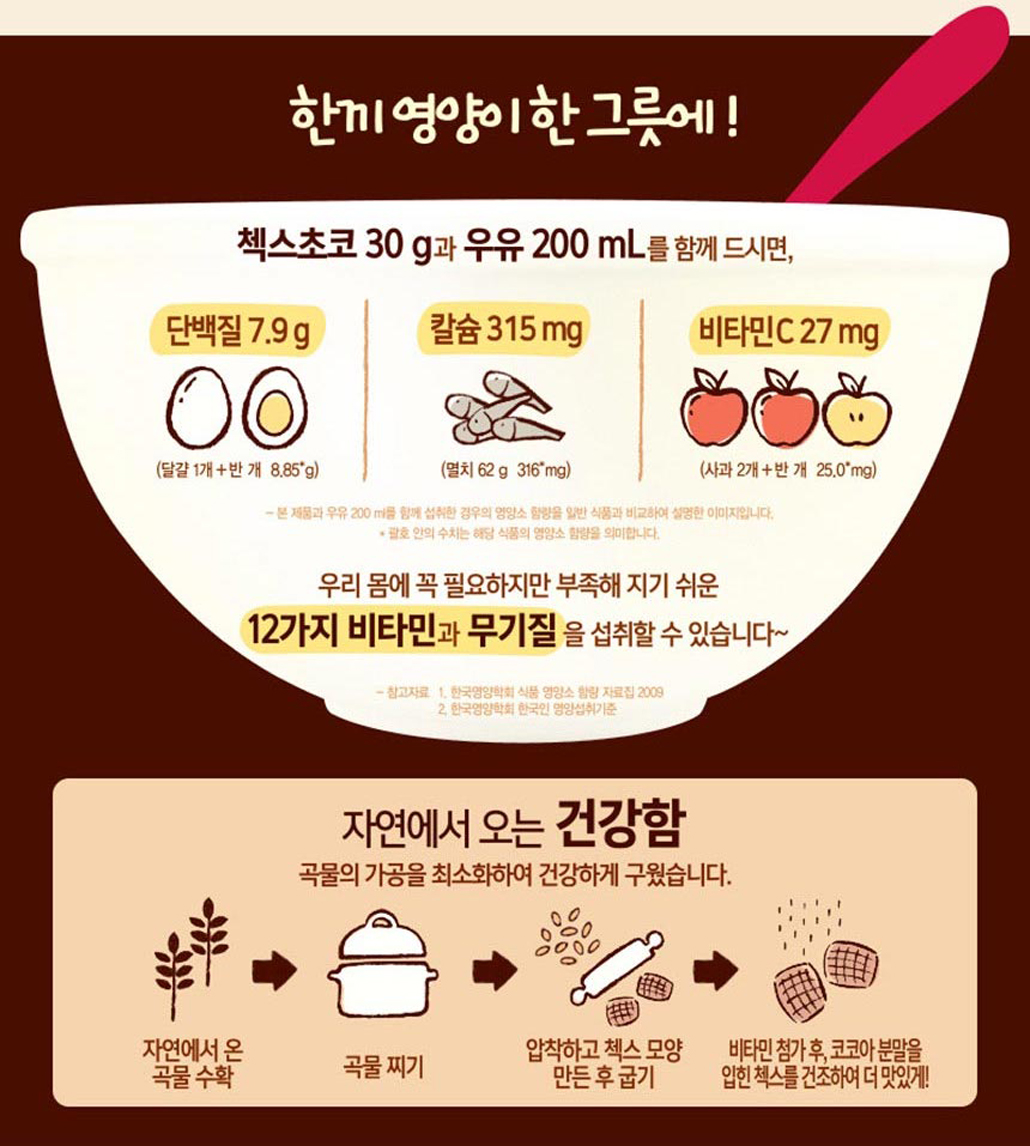 韓國食品-[Kellogg's] Chex Choco Cup Cereal 30g
