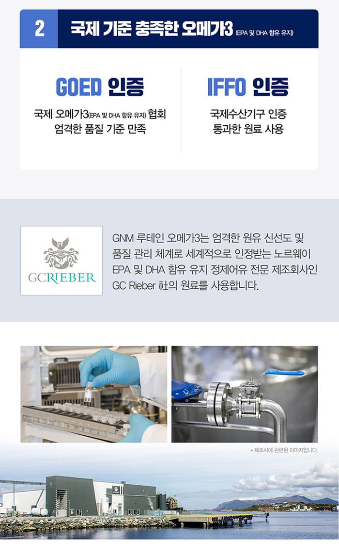 韓國食品-[GNM] Lutein Omega3 Gift Set (30 Capsules *6 Cases) [servings for 6 months]